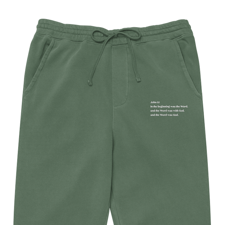 John 1:1 Verse Sweatpants - John 1:1 Co. product image (1)