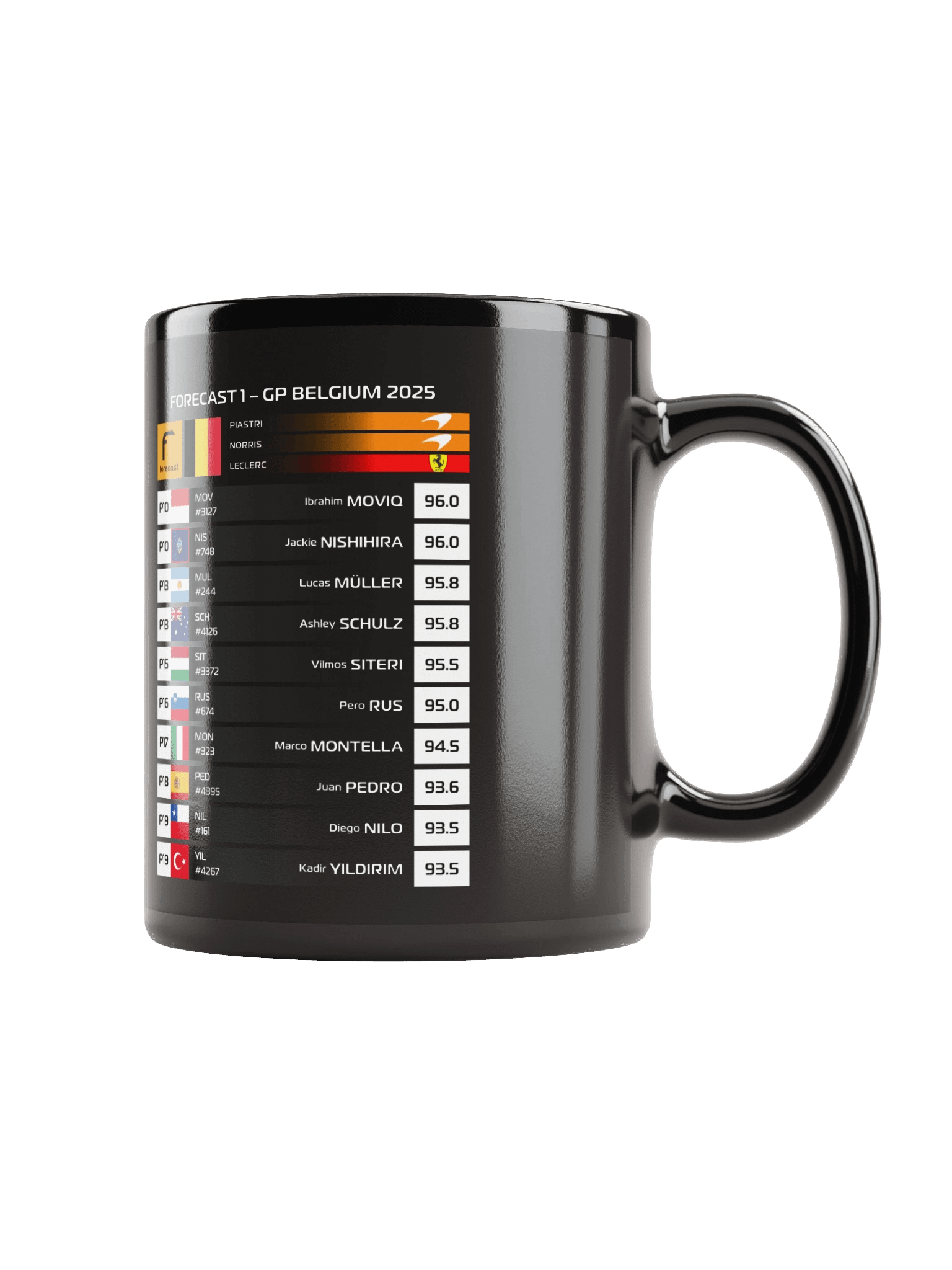 Belgium GP 2025 Mug product image (1)