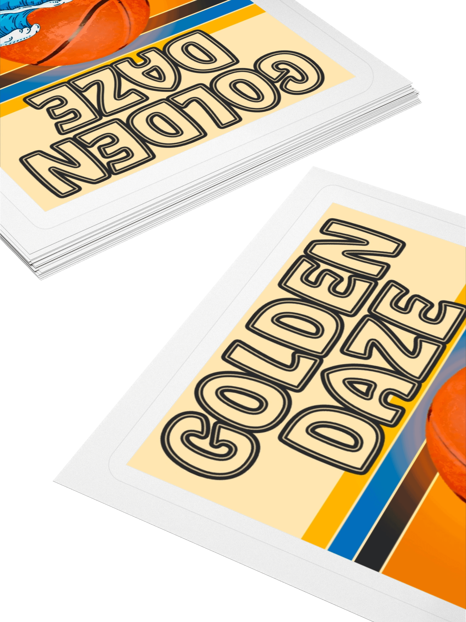 Golden Daze Stickers product image (10)