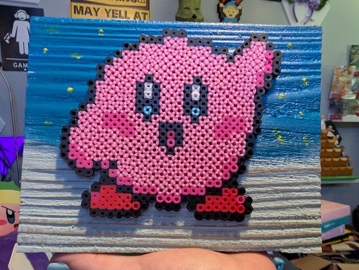 Kirby Perler Wallhanging product image (1)