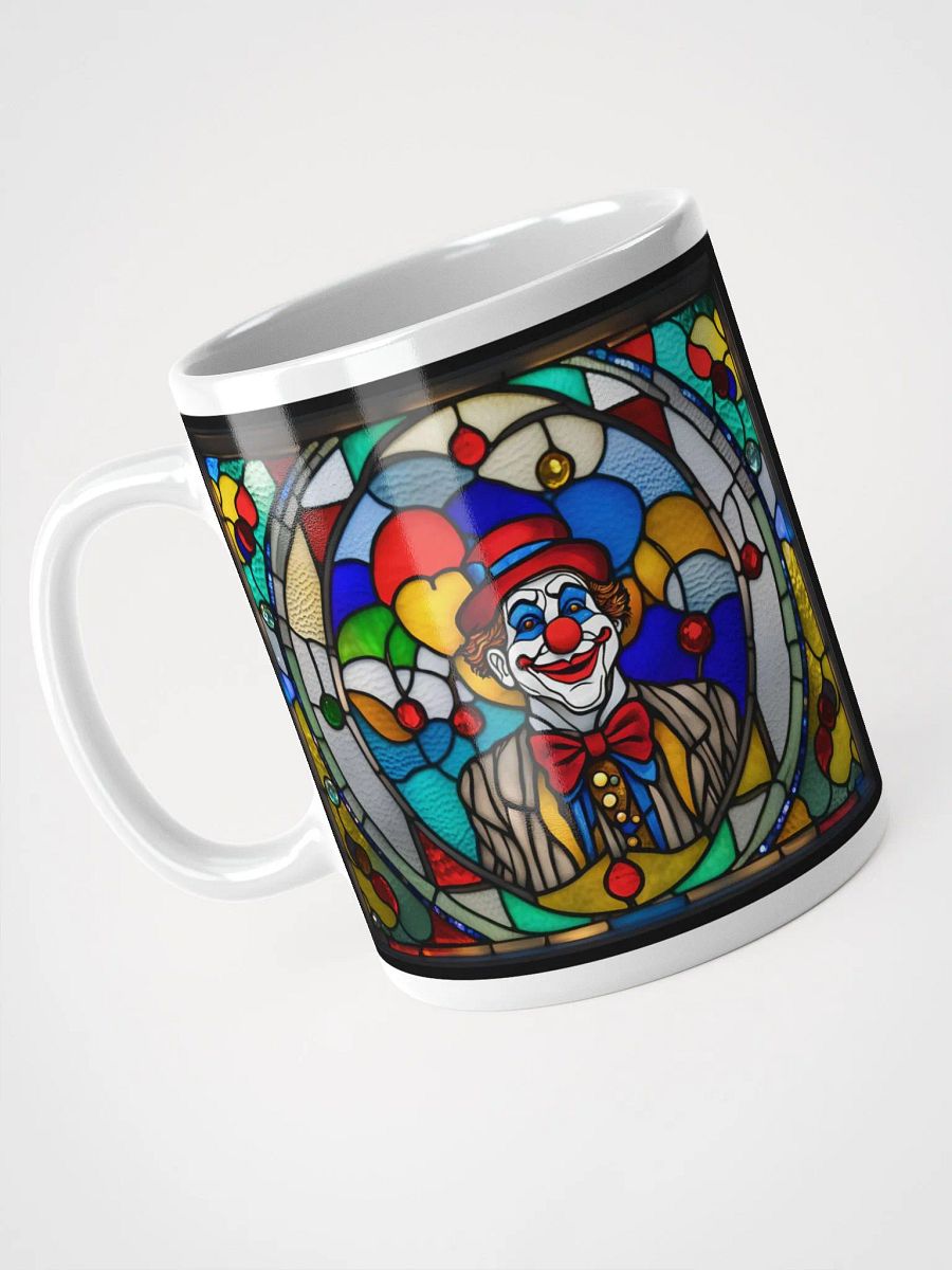 #002 Joyful Bumpy Jenkins Clown Stained Glass Mug product image (3)