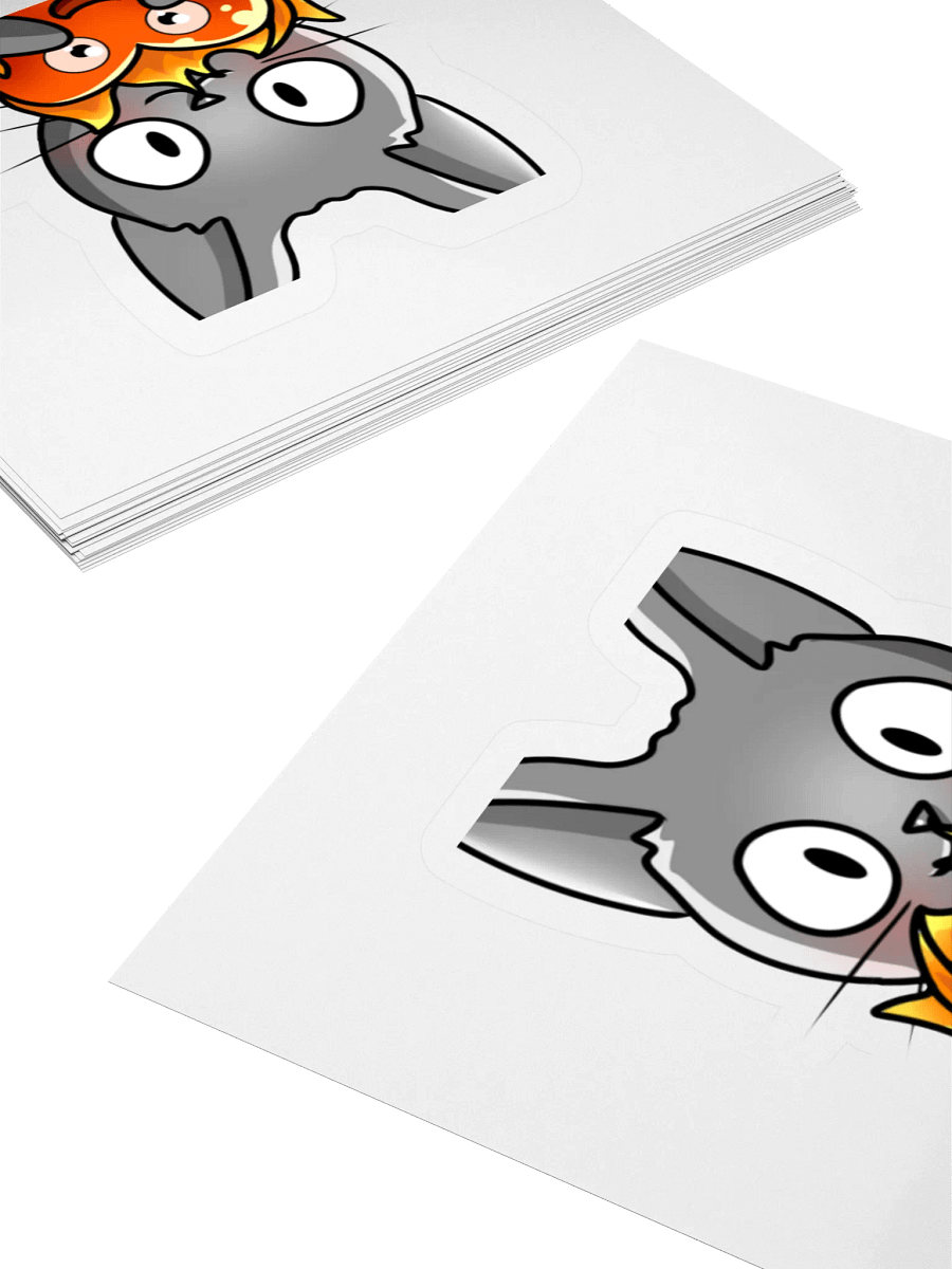 The Snaggletooth Heart Sticker product image (10)