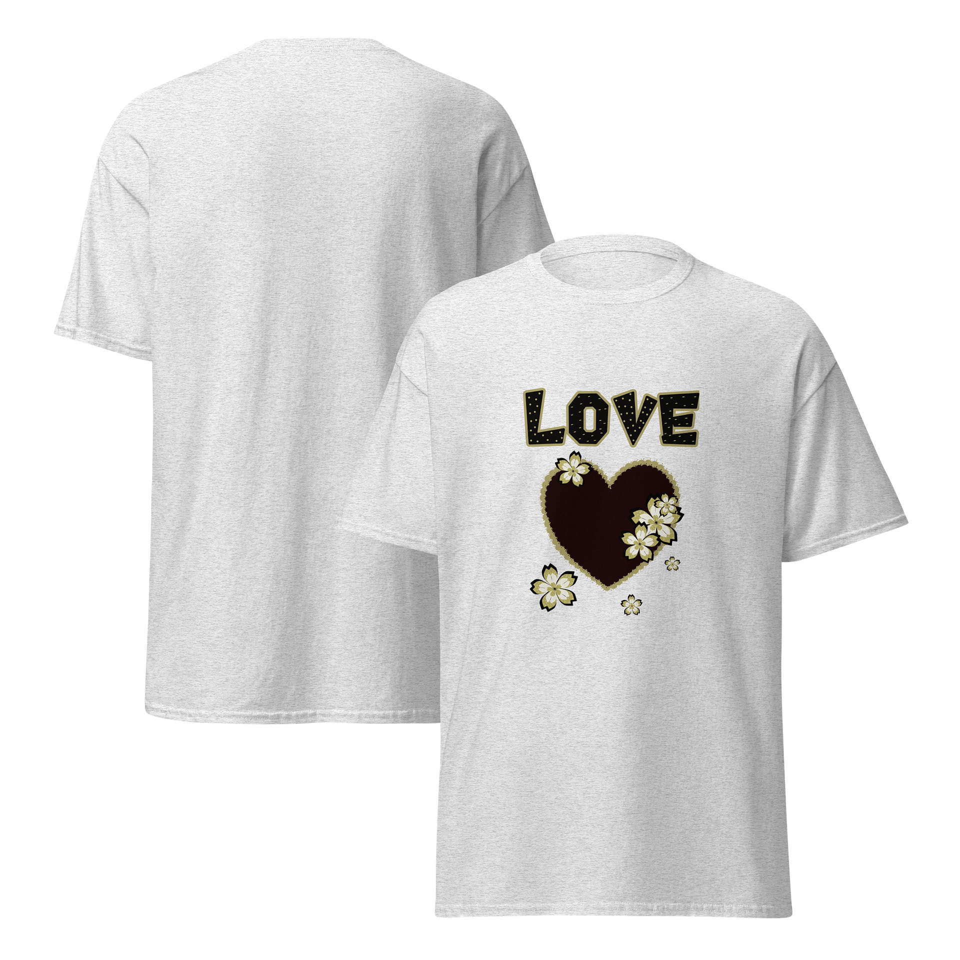 Love Blossom Heart T-Shirt product image (85)