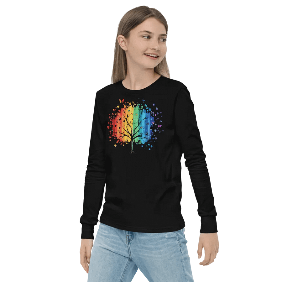 Spectrum Of Nature Long Sleeve Youth T-shirt product image (3)