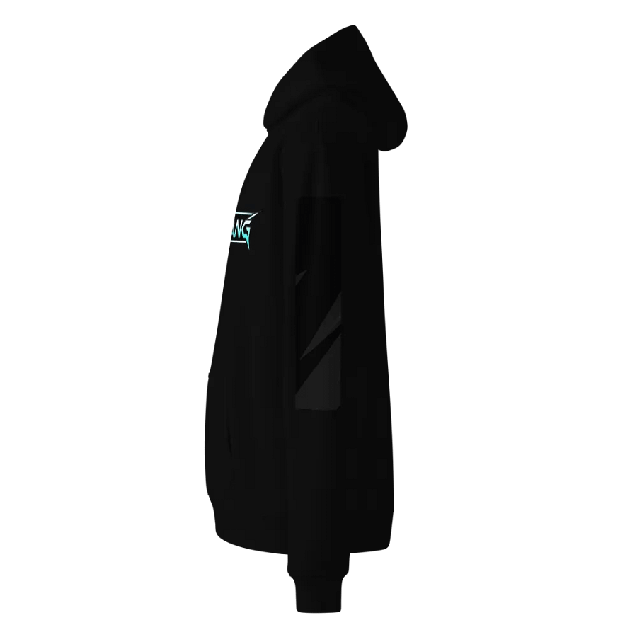DREADFANG Black/Blue Oversized Hoodie product image (3)