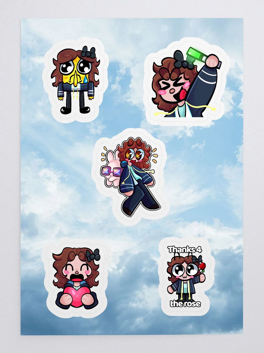 Woomy Aisaka Sticker Sheet product image (3)