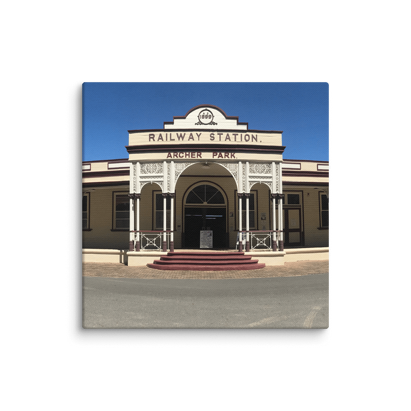 Archer Park Rail Museum canvas