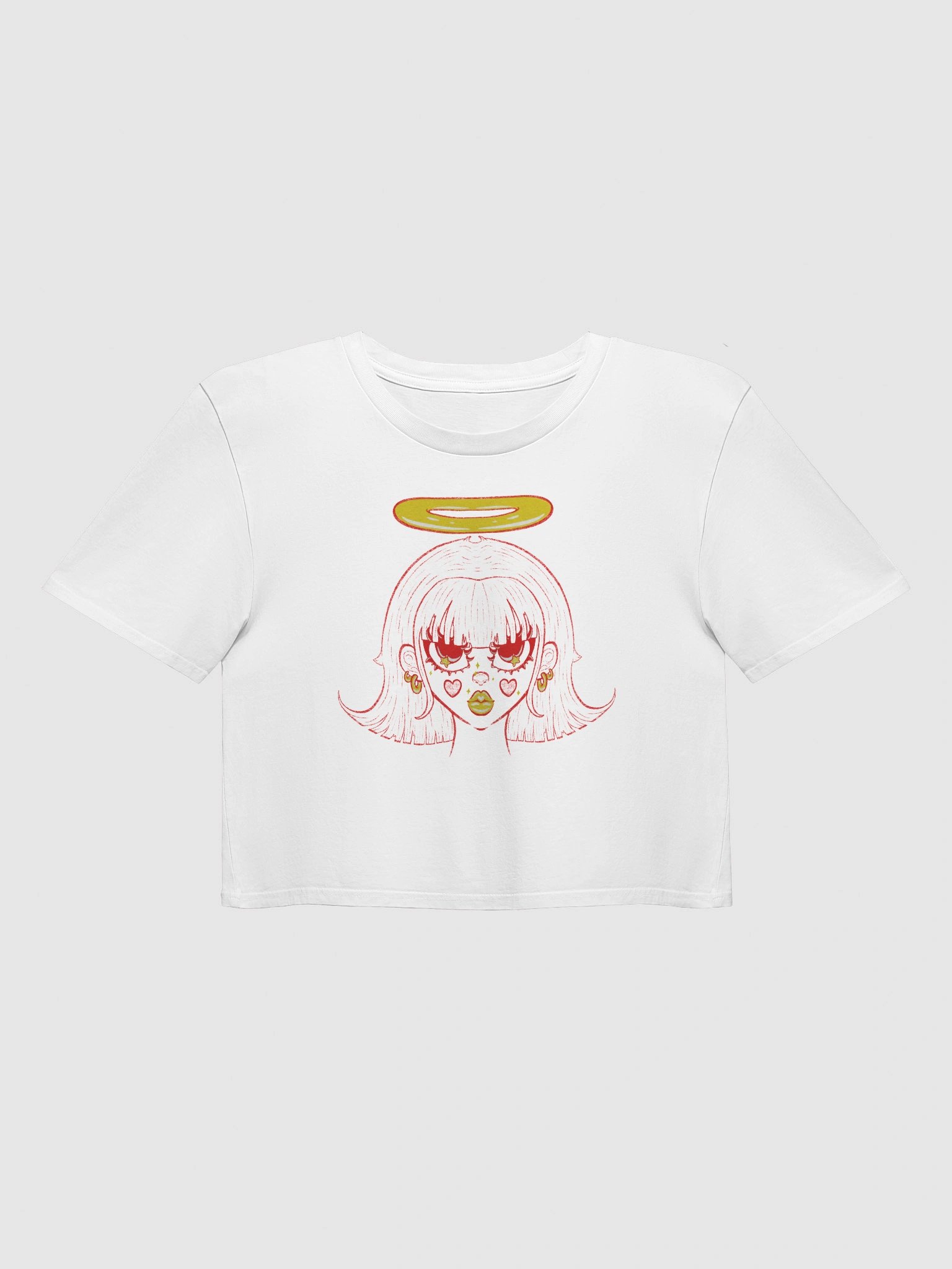 (RUNS SMALL) el angelito del verano - crop top (READ DESCRIPTION) product image (1)