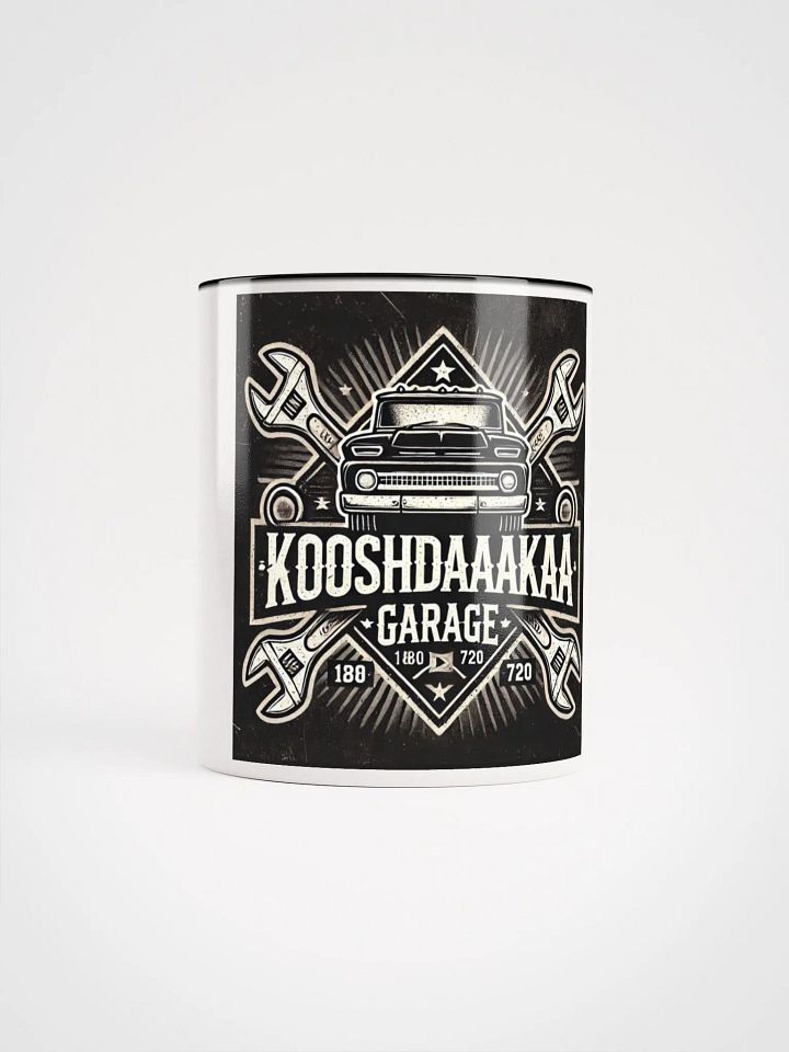Kooshdaakaa Garage Logo Mug product image (1)