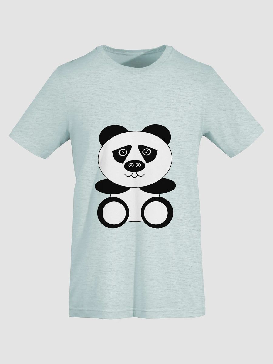 Stylized Panda Minimalist T-Shirt product image (54)