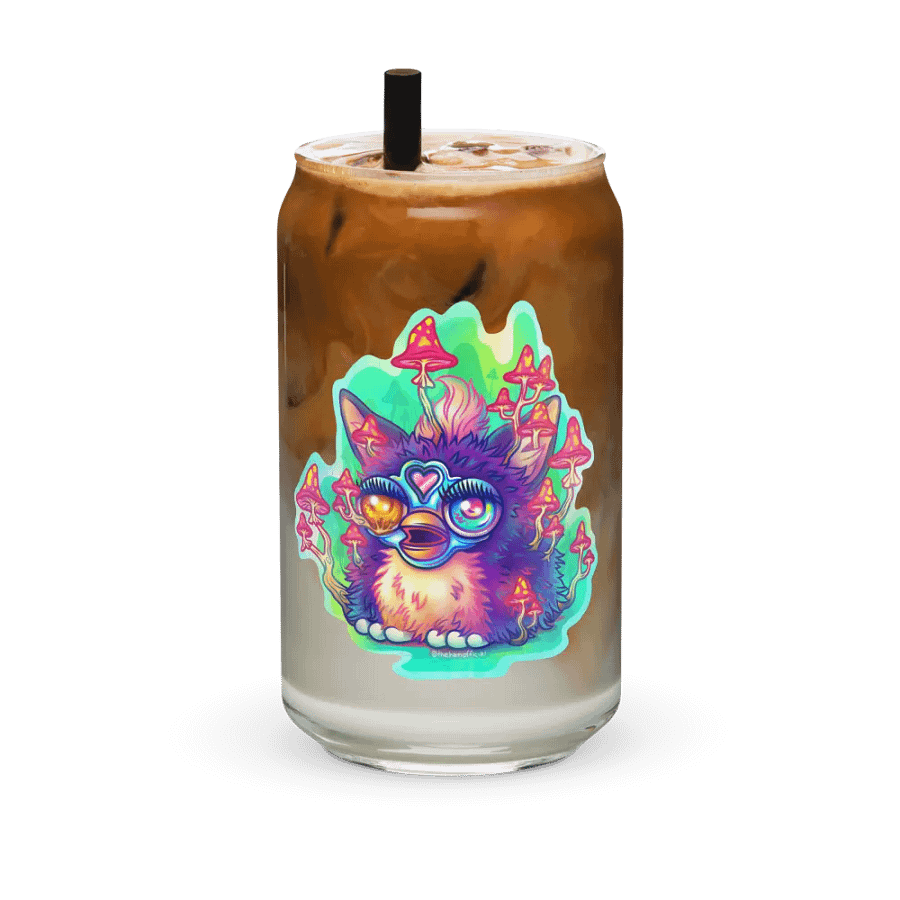 Nostalgia Fungus Creature Can-Shaped Glass product image (7)