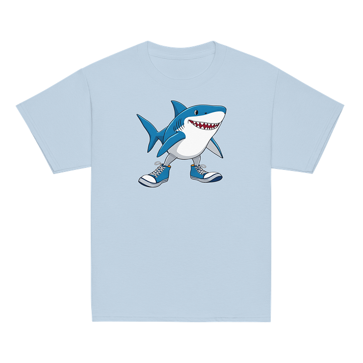 Tralalero Tralala Cartoon Shark – Kids Tee product image (12)
