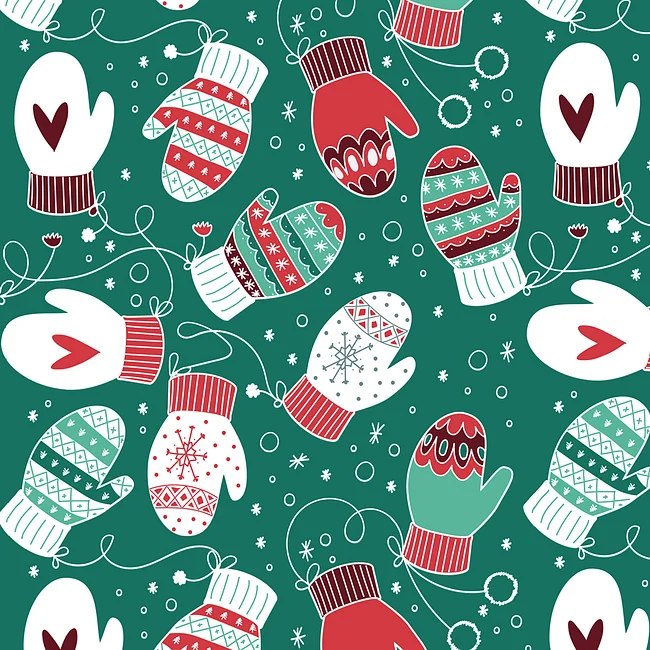 Winter Mittens Pattern