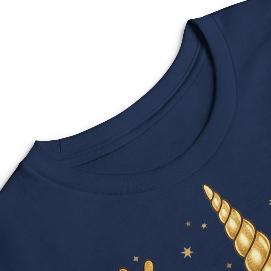 Cute Whimsical Holiday Unicorn Long Sleeve Tee product image (6)