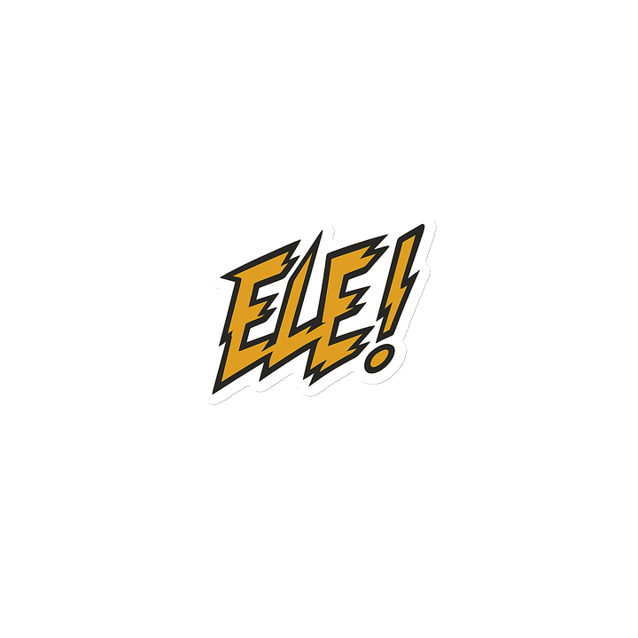 ELE! Die-Cut Magnet product image (1)