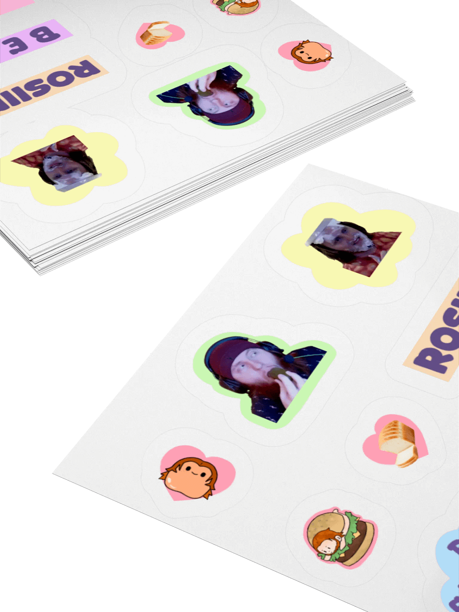 'ROSIIBOI' Kiss Cut Stickers product image (10)