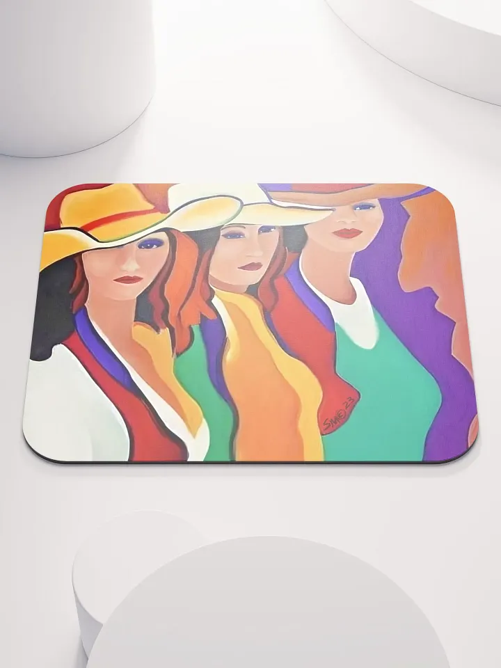 Three Texas Ladies Mousepad product image (1)