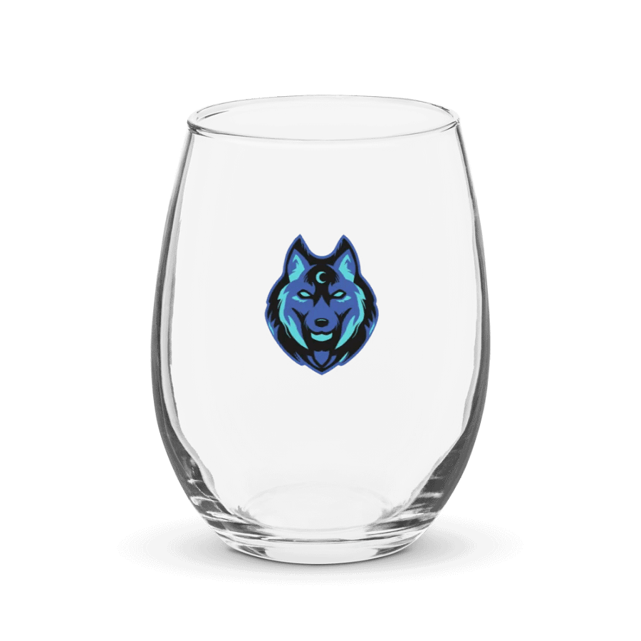 Mystic Wolf Stemless Wine Glass product image (1)