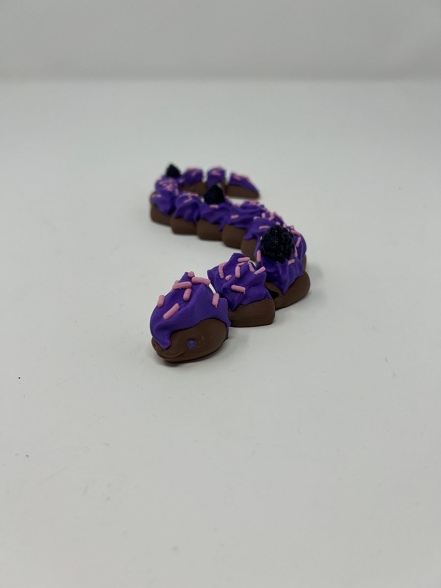 Cake Snake (Blackberry) (3D Printed) product image (1)