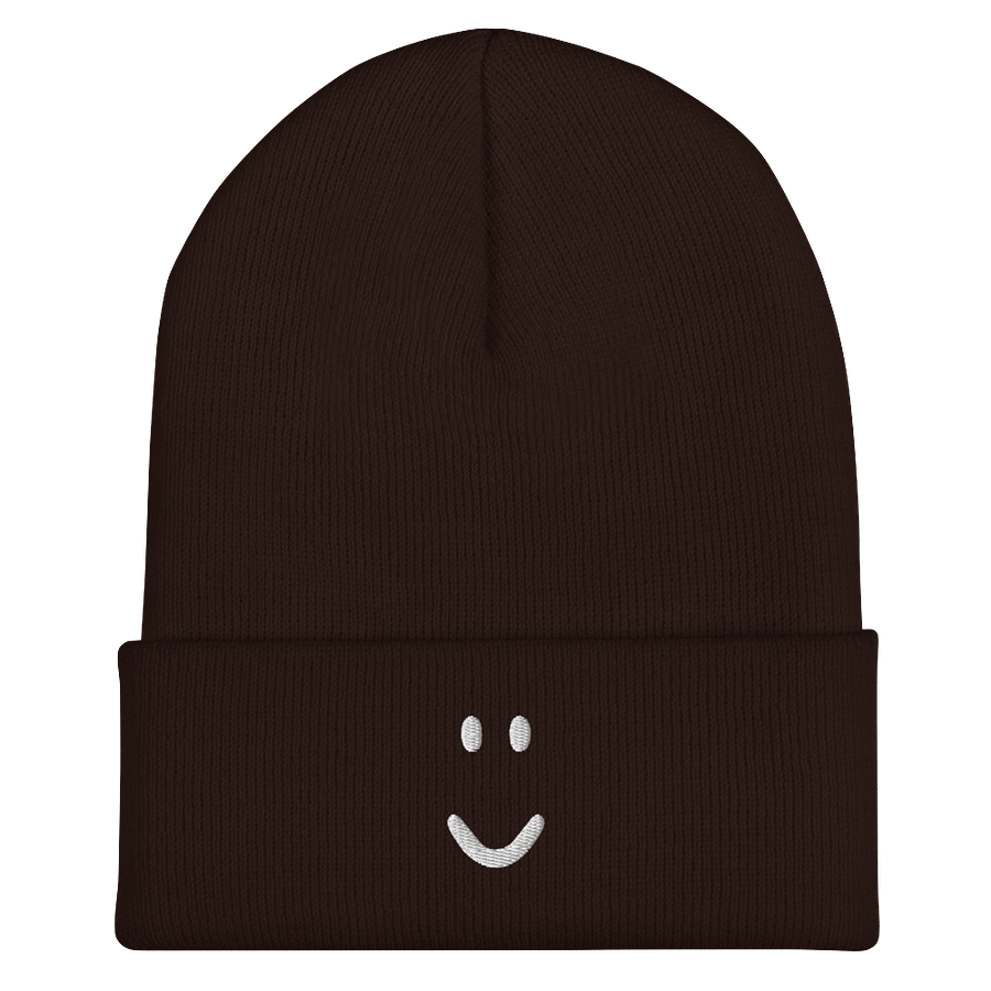 DEFAULT FACE CUFFED BEANIE product image (1)