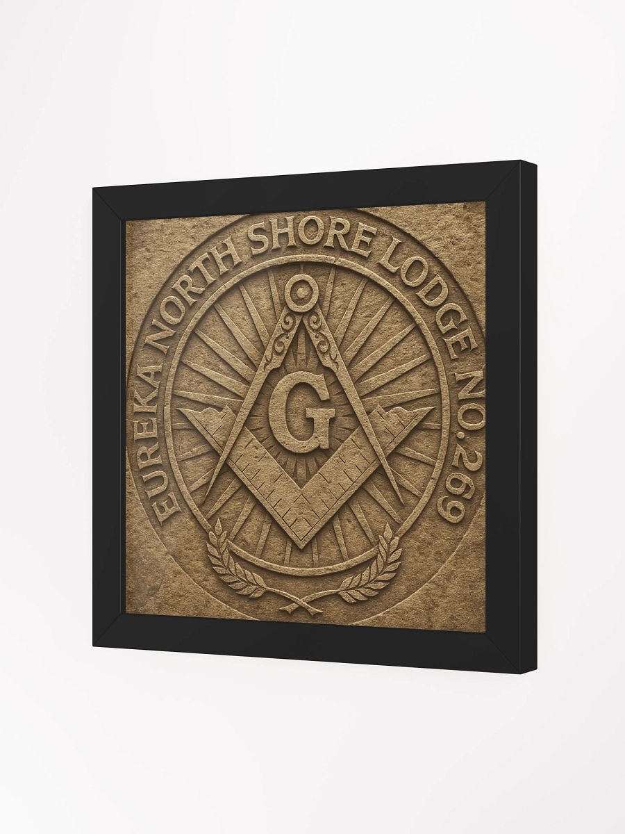 Marked in Stone – Framed Matte Print product image (2)
