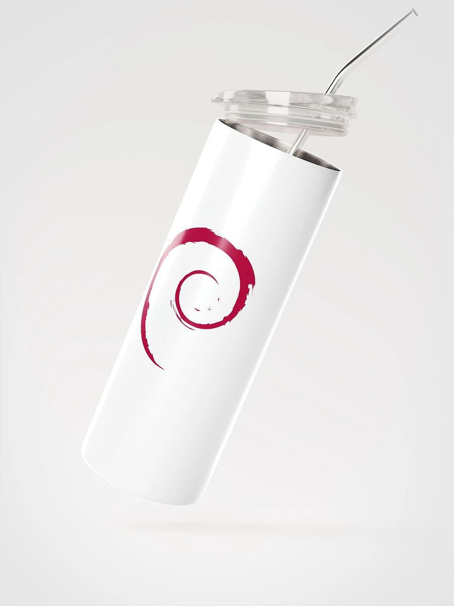 Stainless Steel Tumbler with Debian Logo product image (2)