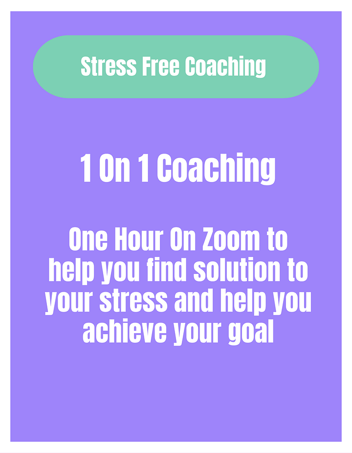 Stress Free Coaching product image (1)