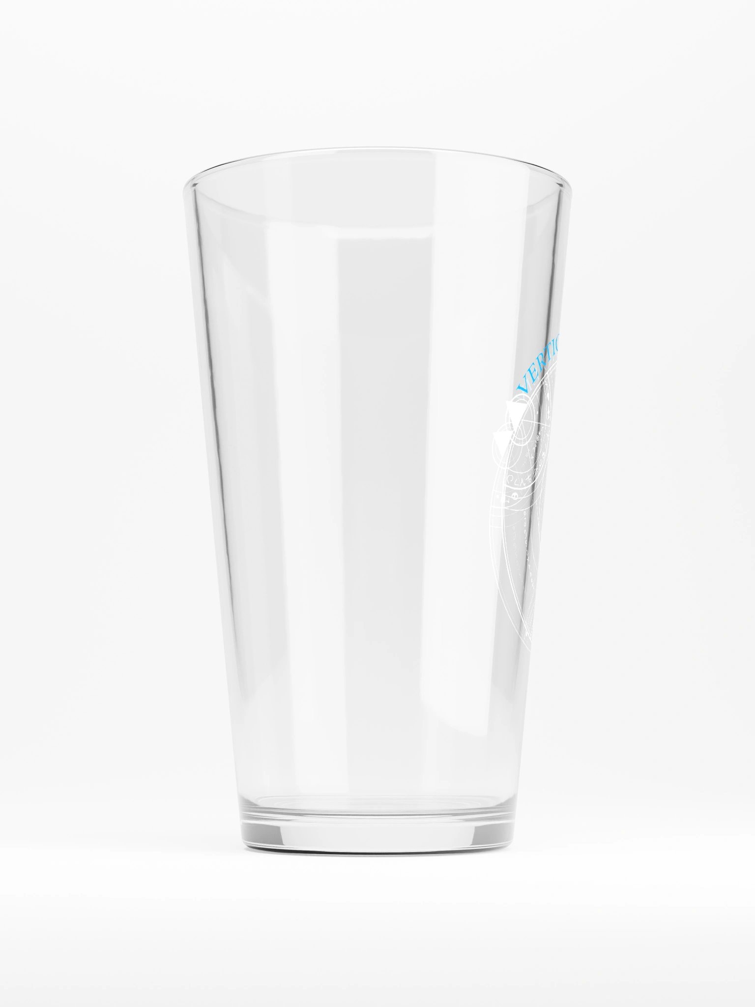 Vertigo Radio Live Pint Glass: Blue Vector Edition product image (2)