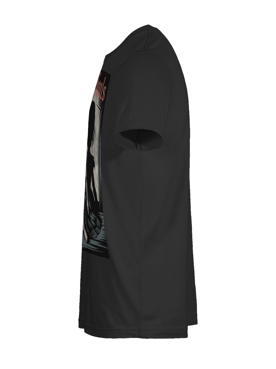Forgotten Souls Unisex Supersoft T-Shirt by Midnight Veil Designs - Gothic Black, Red & More product image (11)