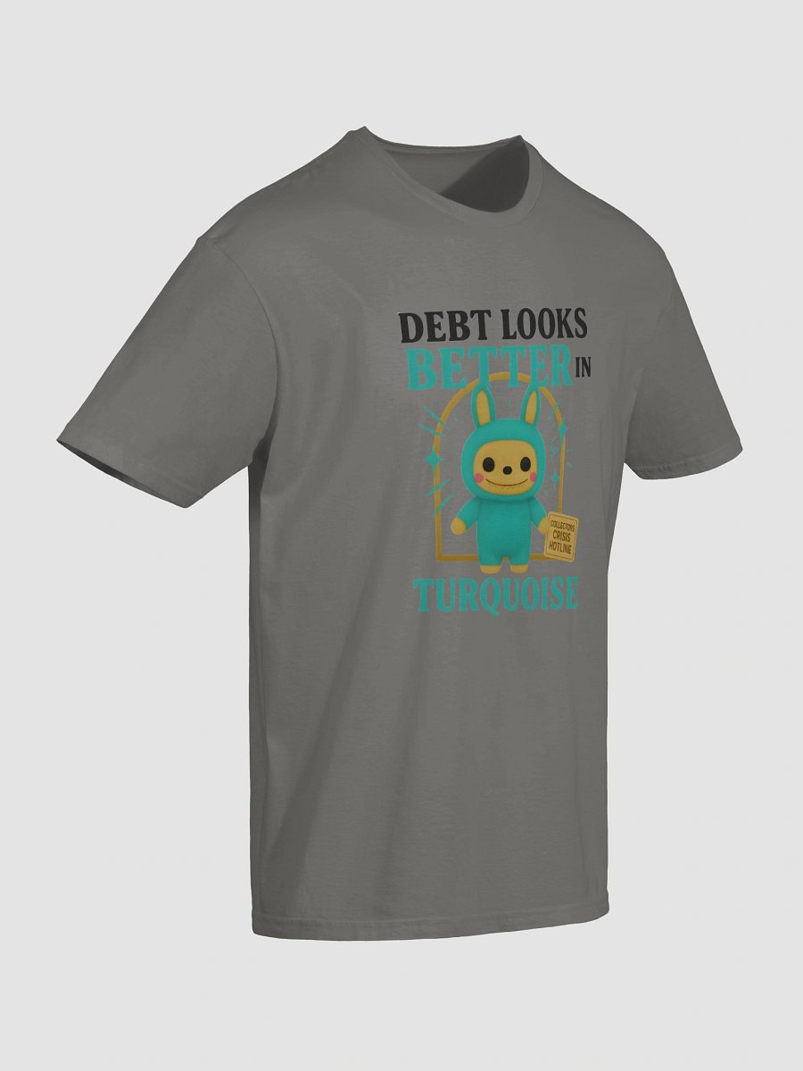 Turquoise Crisis Collector T-Shirt product image (37)