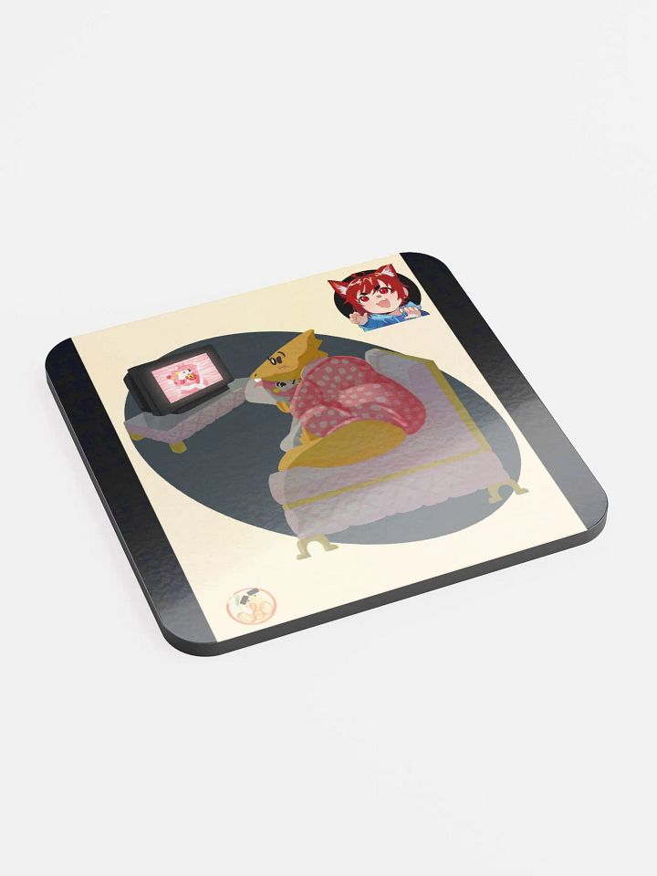 Relaxing Alphys - Coaster product image (2)