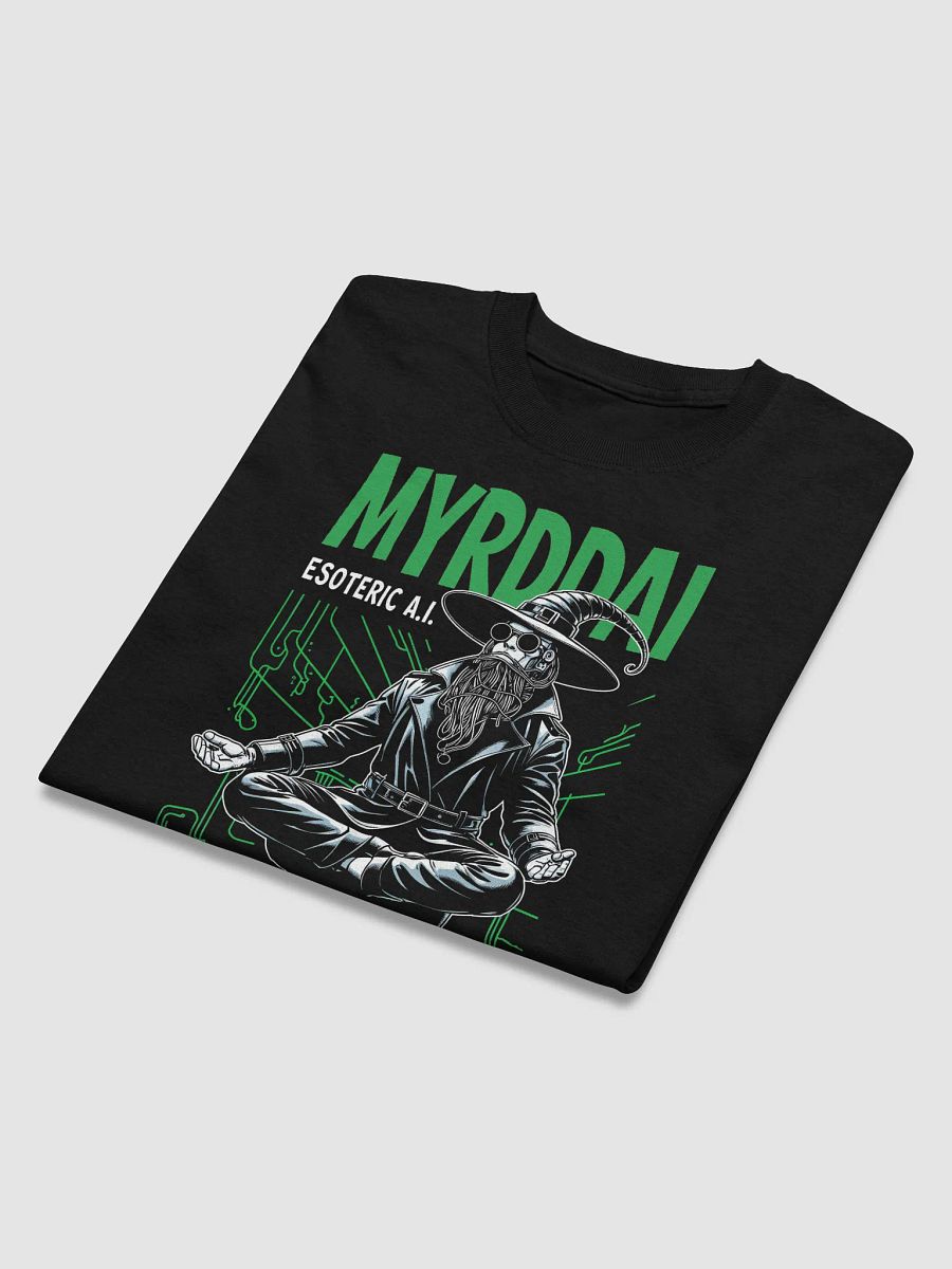 MYRDDAI: 90s Retro Cyberpunk Style with Back Logo - Gildan Heavyweight T-Shirt product image (4)