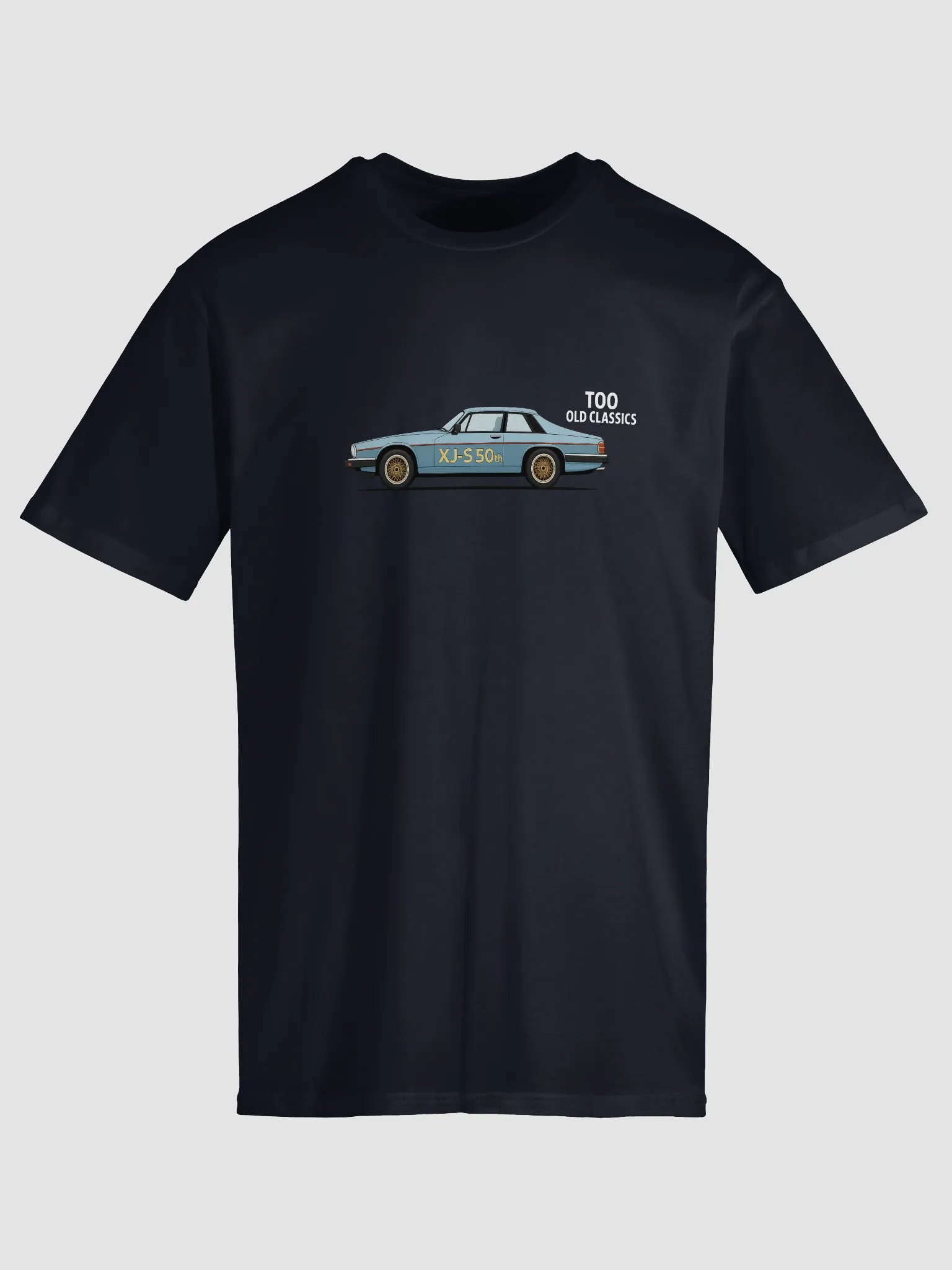 Too Old Classics Jaguar XJ-S 50th Anniversary T-Shirt product image (3)