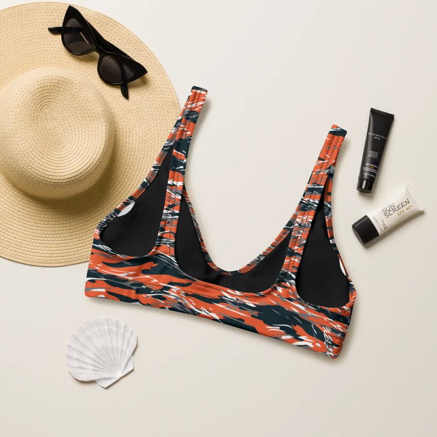 Tiger Camo Padded Bikini Top product image (6)