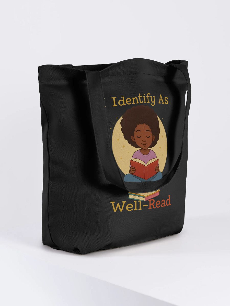 I Identify As Well Read tote product image (4)