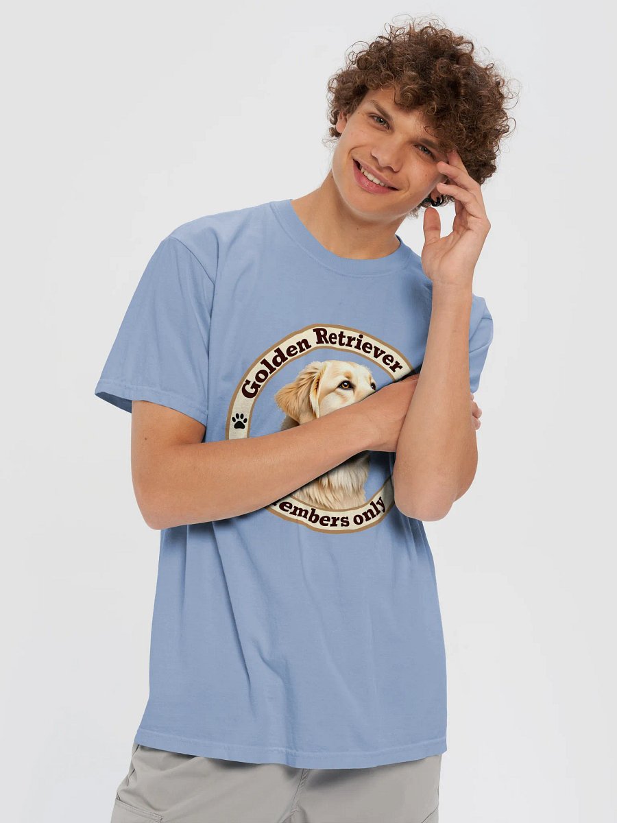 Golden Retriever Dog T-shirt, no. GR002 - men product image (117)