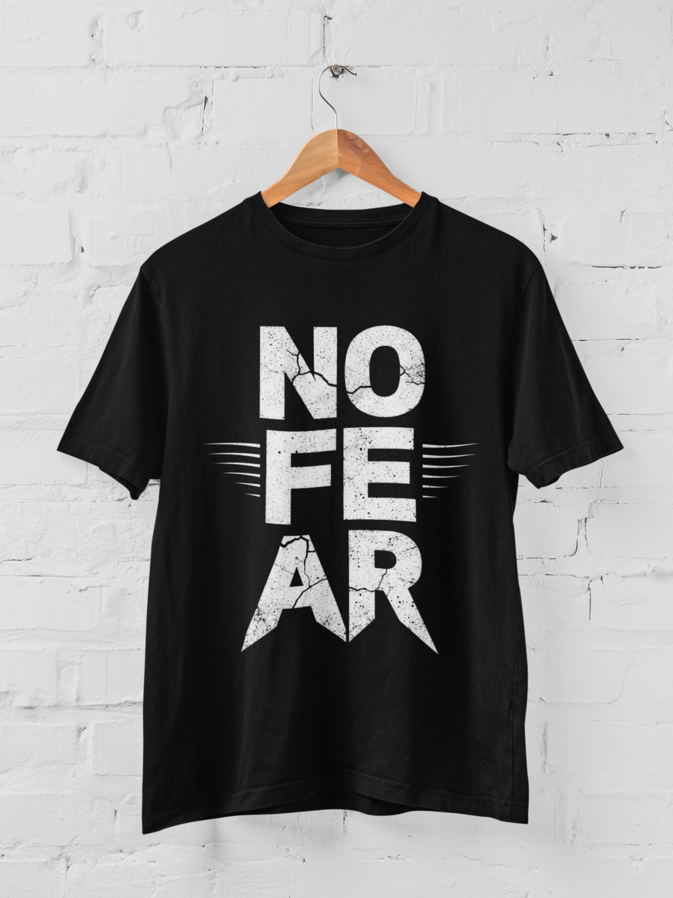No Fear Motivational T-shirt product image (1)