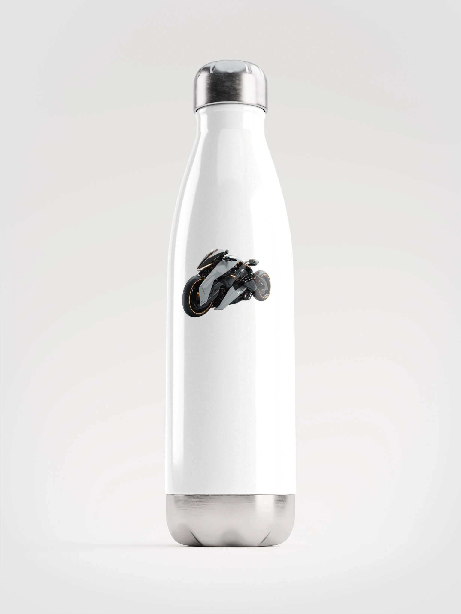 Futuristic Glow Stainless Steel Water Bottle product image (1)
