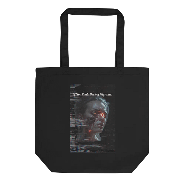 Migraines, Fire in My Eyeball, Black Tote product image (1)