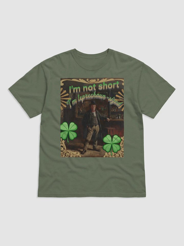 St. Patrick's Day Heavyweight Unisex Crewneck T-shirt product image (1)