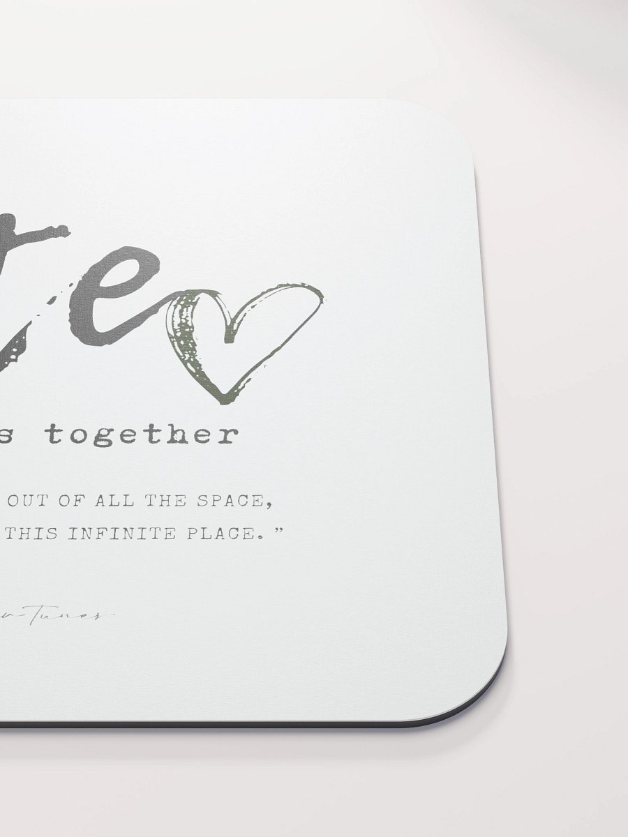 FATE BROUGHT US TOGETHER - Song Title and Lyric Soft Mouse Pad product image (5)