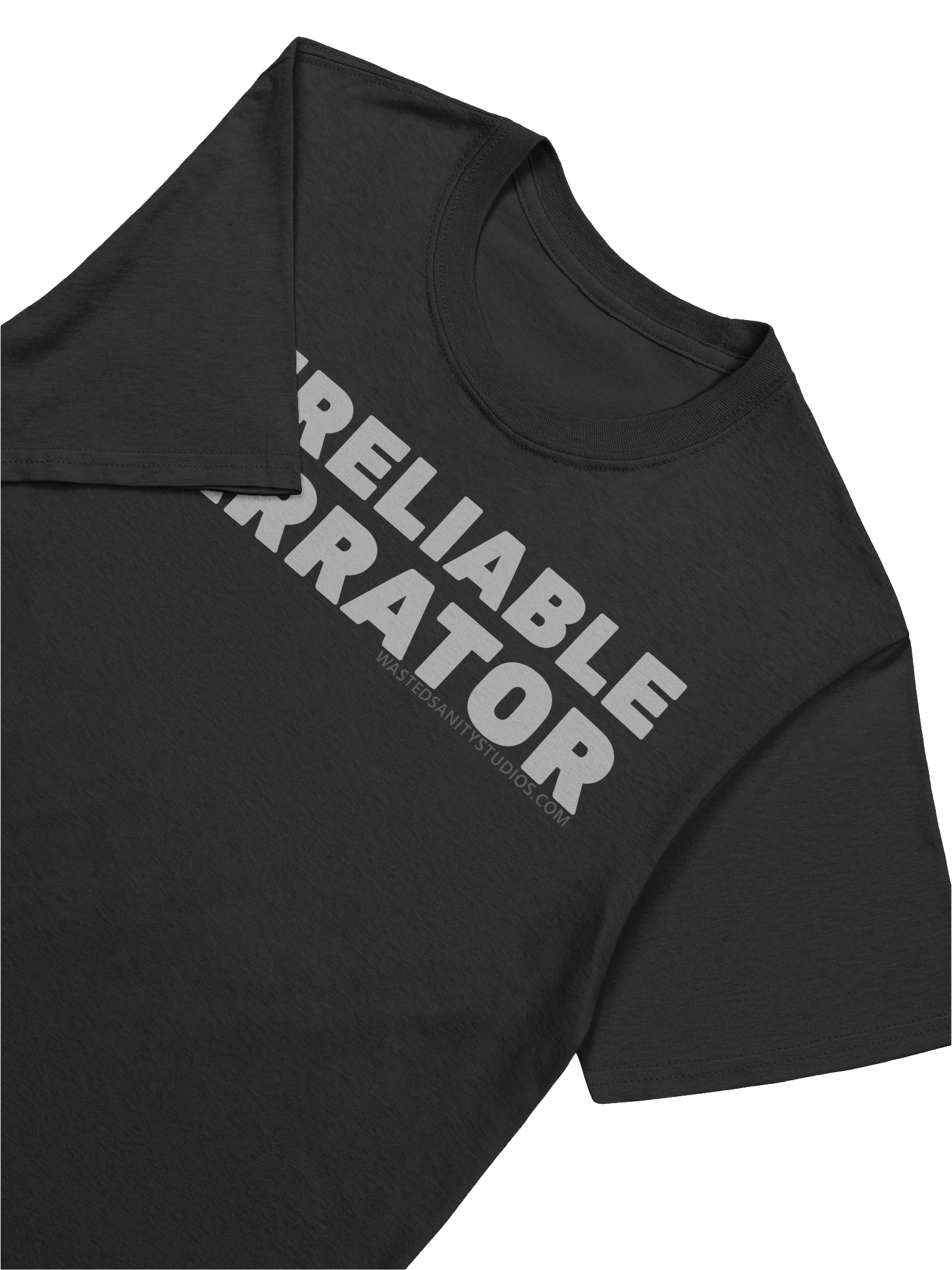 Unreliable Narrator Shirt! (BLACK) product image (7)