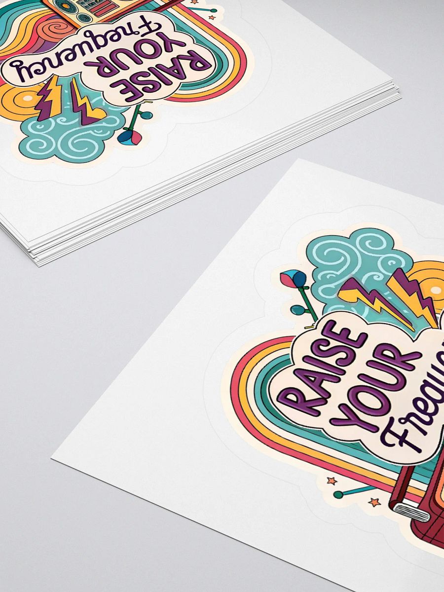 Raise Your Frequency Psychedelic Stickers product image (11)