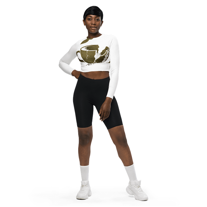 B as in betrayal long sleeve crop top product image (1)