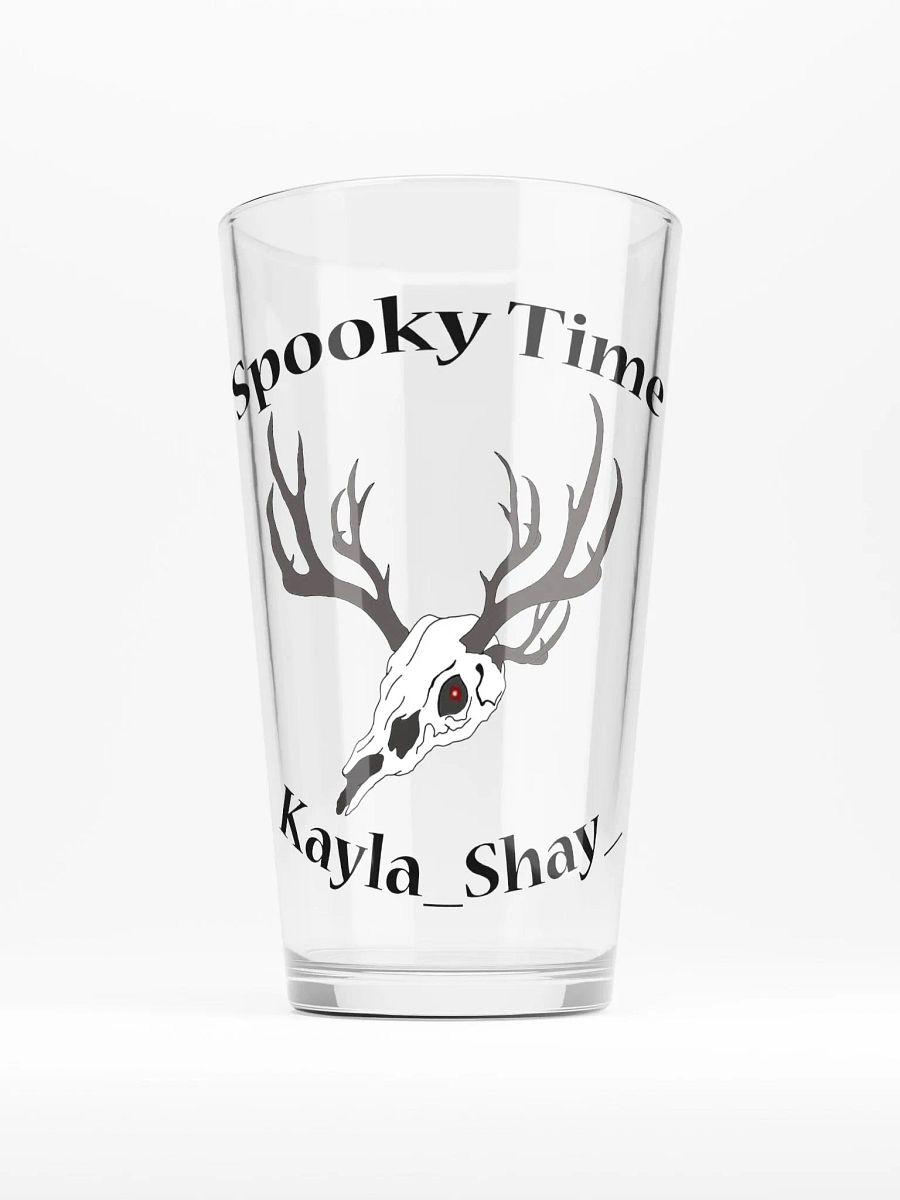 The Spooky Time Pint Glass product image (1)