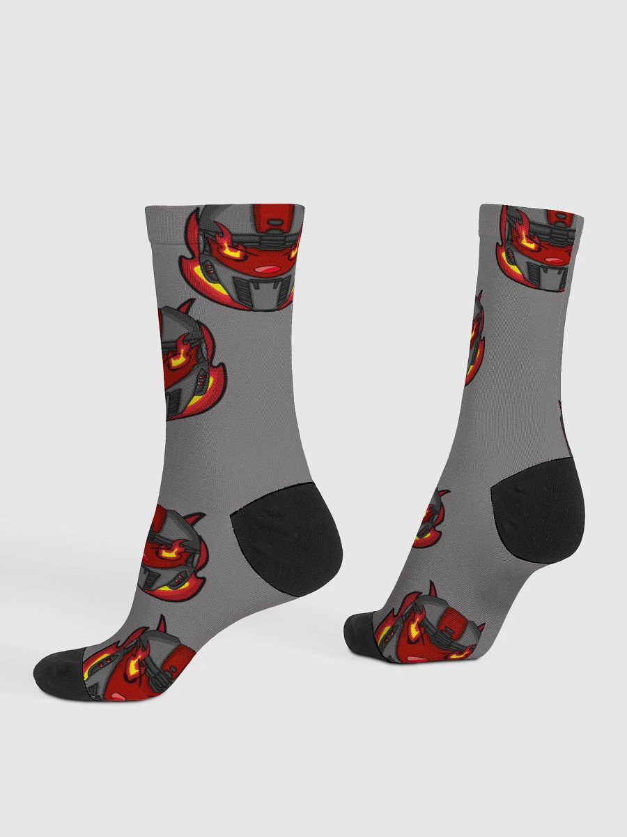 Spartan Arcadia Flaming Angy Emote Socks product image (4)