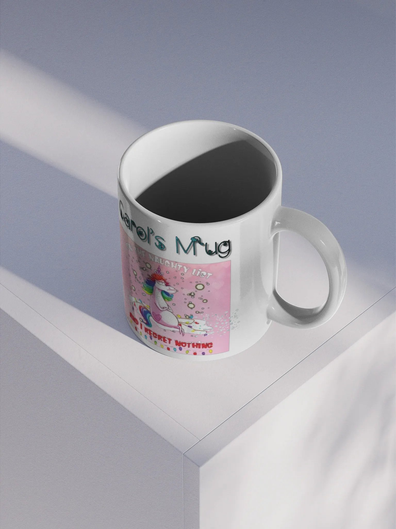 Personalized “ I Regret Nothing” Mug product image (3)
