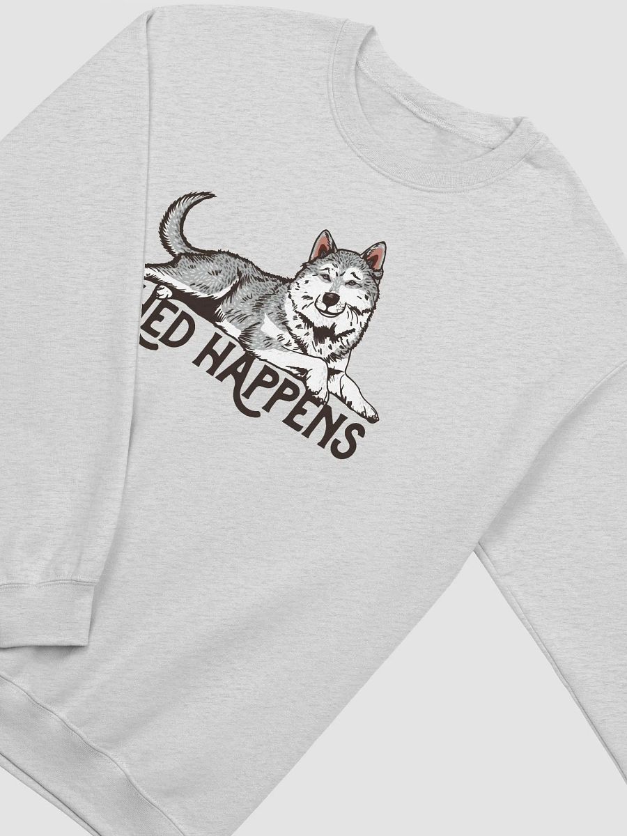 Shed Happens Sweatshirt of a Siberian Husky | Funny Shirt for Siberian Husky Paw-rents product image (26)