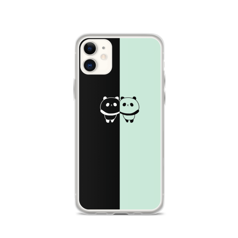 PANDAZ PHONE CASE (Black And Mint) product image (1)