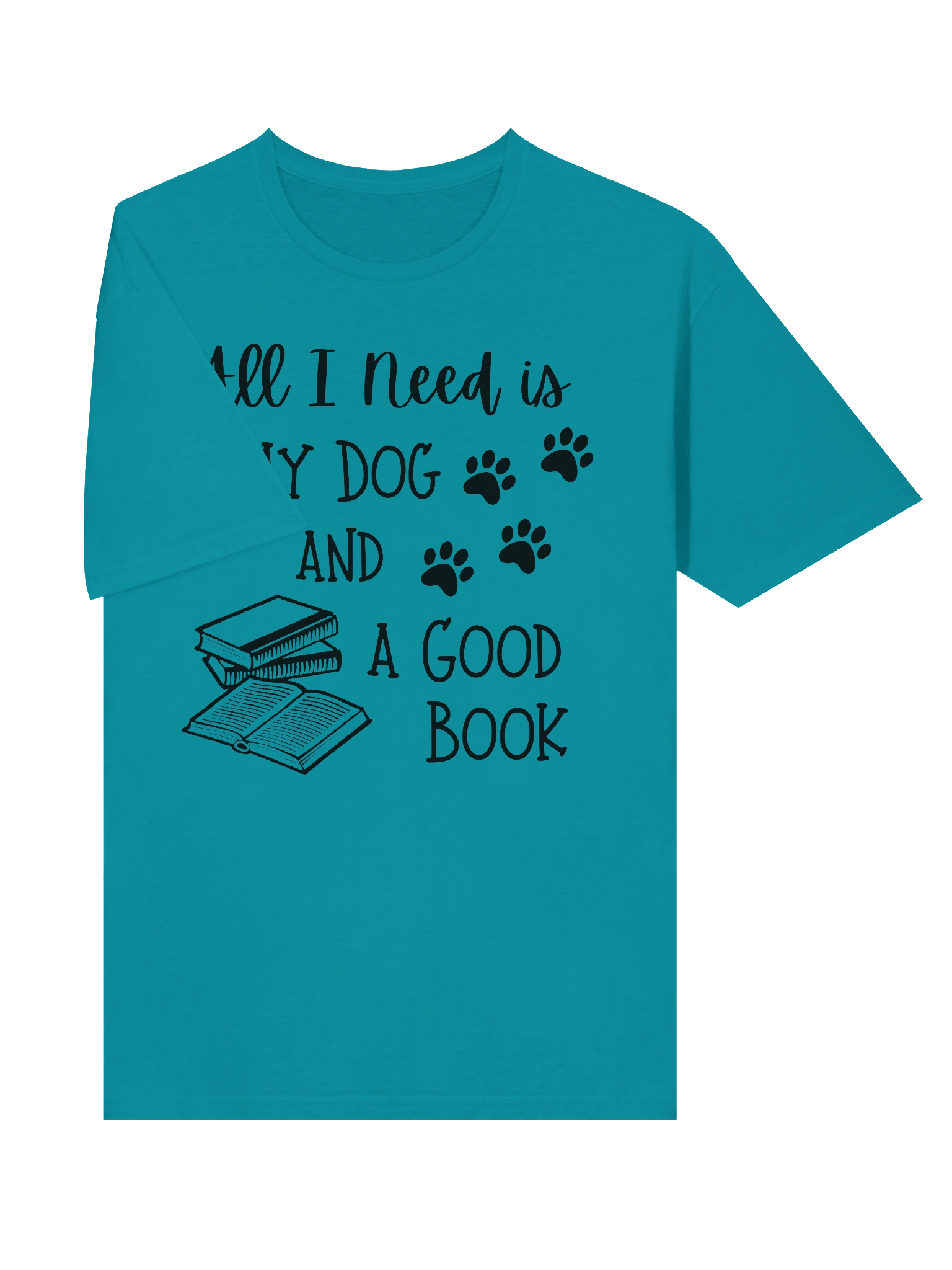All I Need Is My Dog And A Good Book T-shirt product image (15)